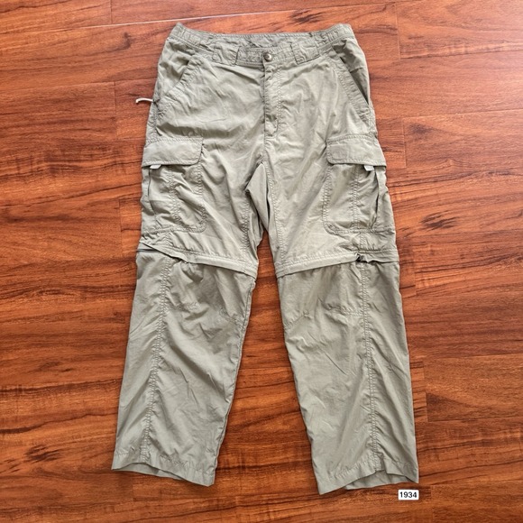 Columbia Men's Size Small Utility Convertible Cargo Pants Omni Dry Titanium - Picture 1 of 16